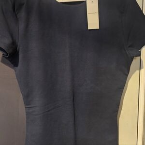 Abercombie & Fitch Women's Navy Top
